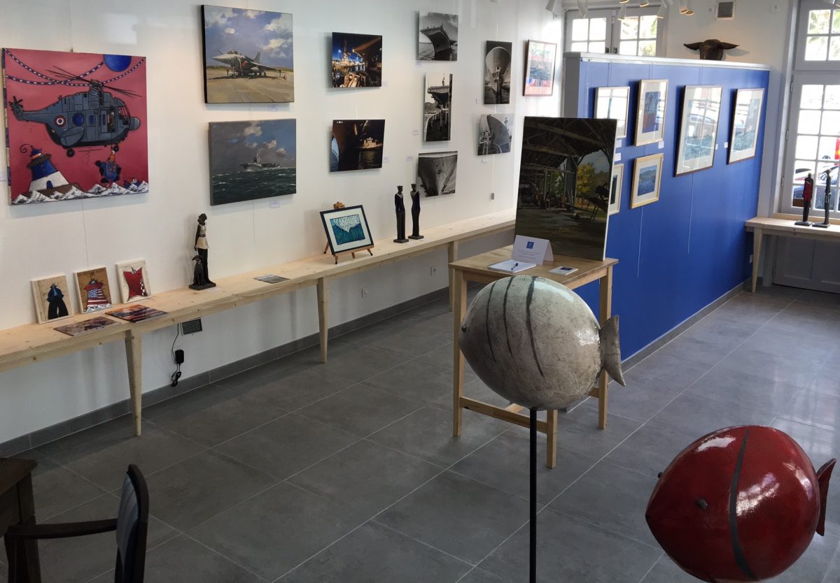 Bleu, la galerie
