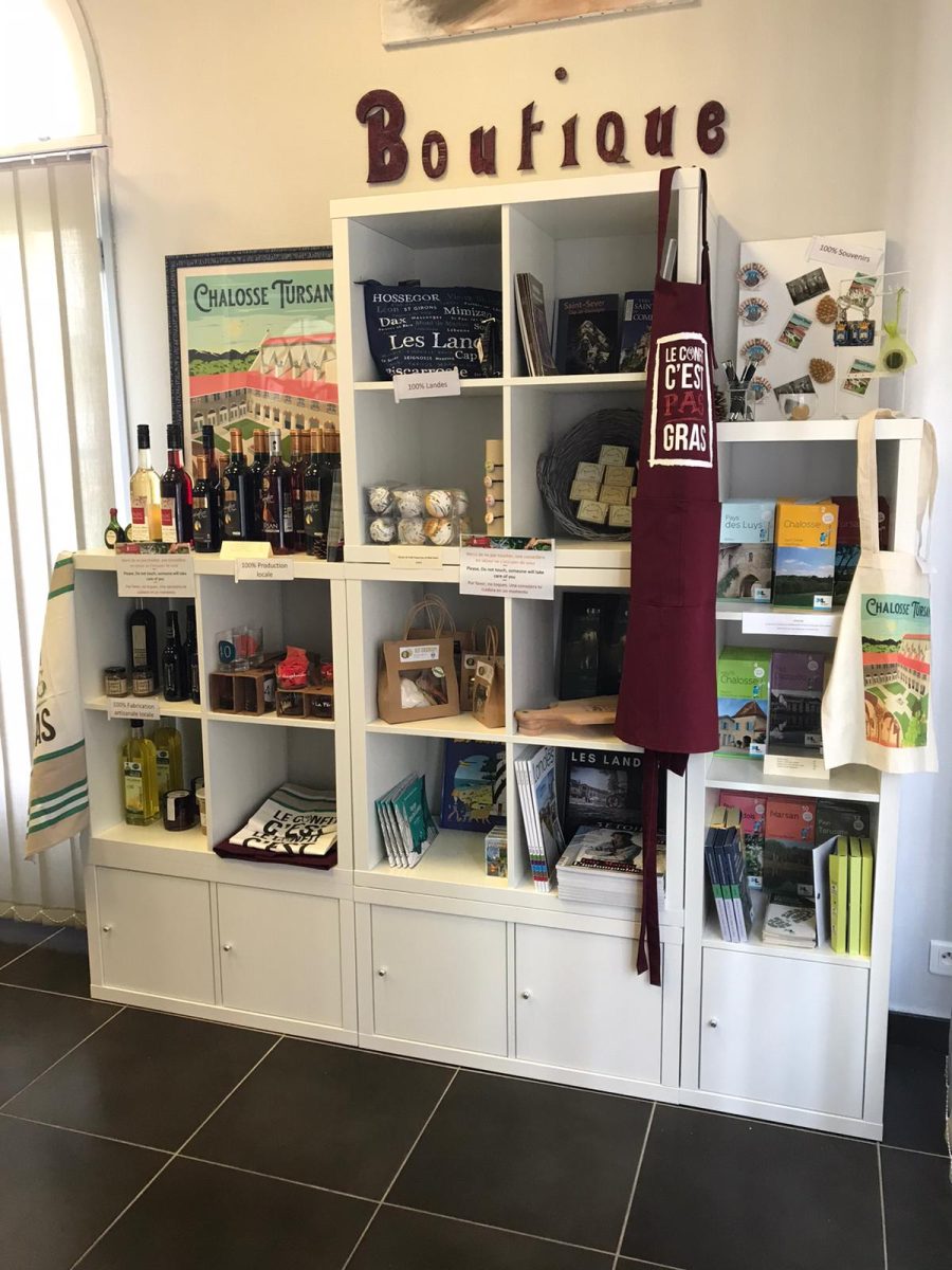Boutique de l'Office de Tourisme Landes-Chalosse, Hagetmau