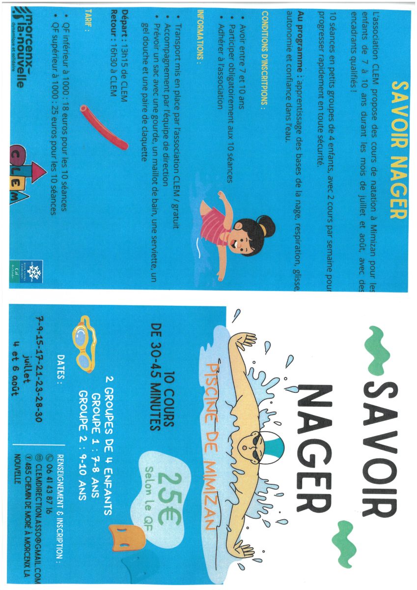 Savoir nager