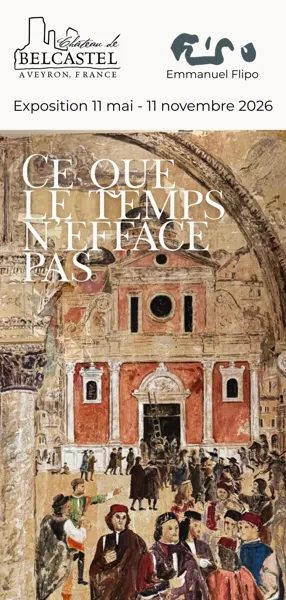 MASTERCLASS exceptionnelle de l’exposition en compagnie de l’artiste et du propriétaire du Château de Belcastel