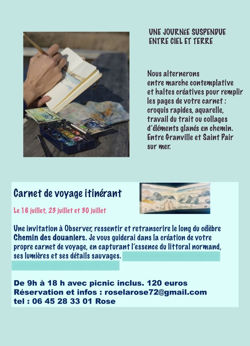 Carnet de voyage itinérant