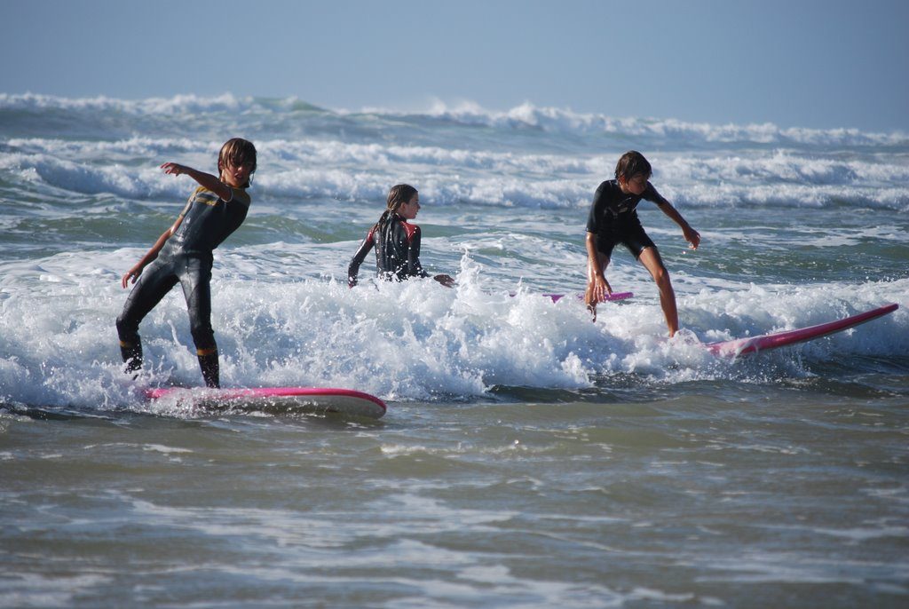 Mini surf - L'Andade - Ecole de Surf du Bassin
