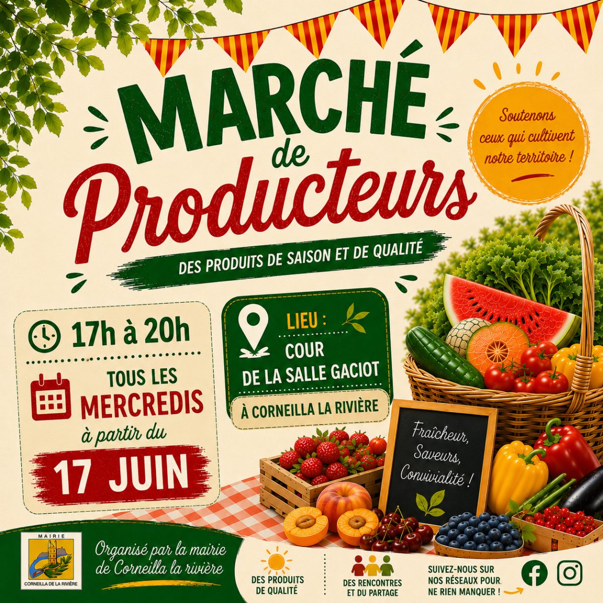 MARCHÉ DE PRODUCTEURS