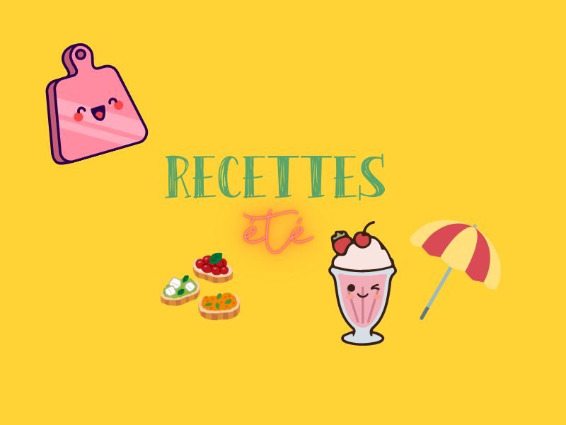 Atelier recettes "été"