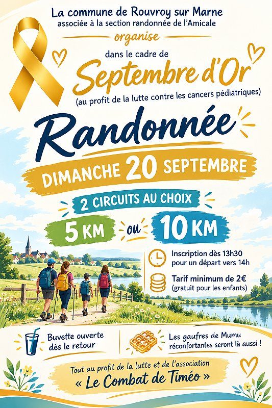Randonnée de Rouvroy-sur-Marne