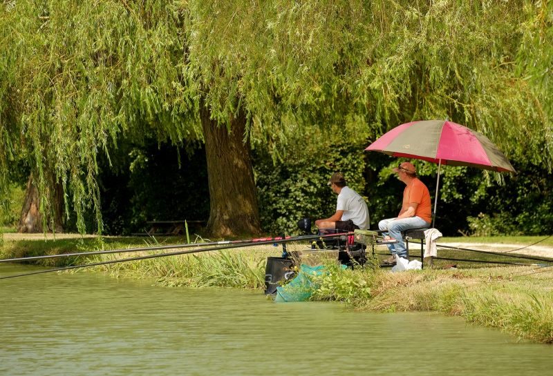 Pêche à l'étang de la Planche Baron