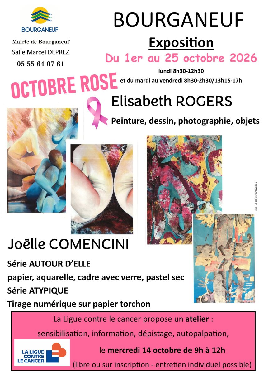 Exposition d'Elisabeth Rogers et Joëlle Comencini
