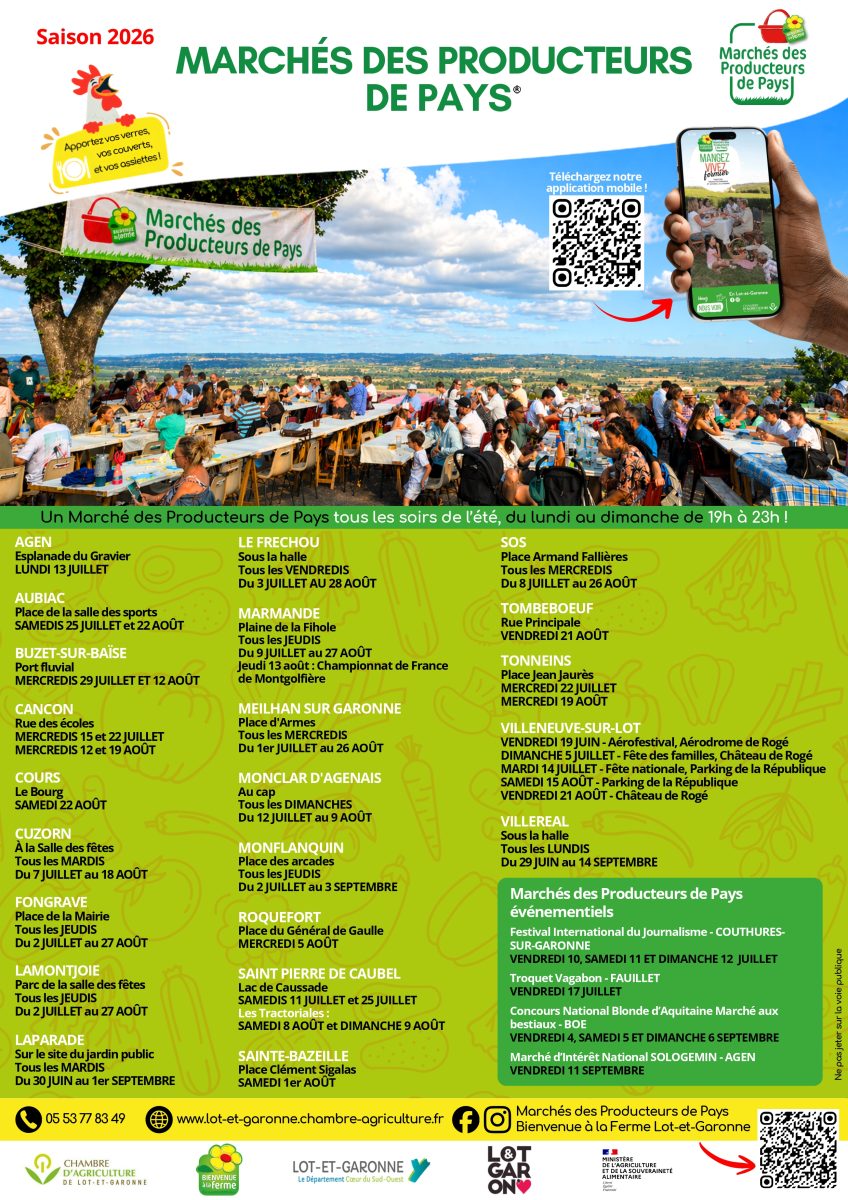 Marché de Producteurs de Pays à Tombeboeuf