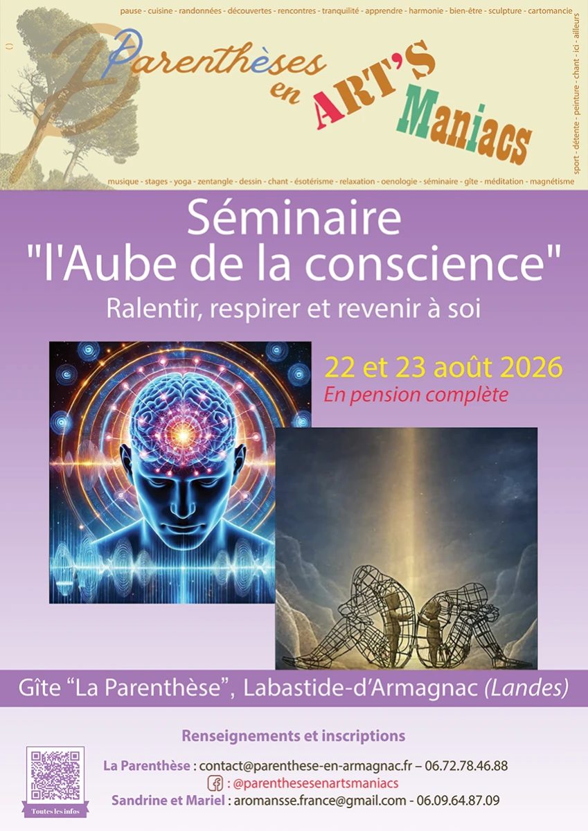 Séminaire : l'Aube de la conscience