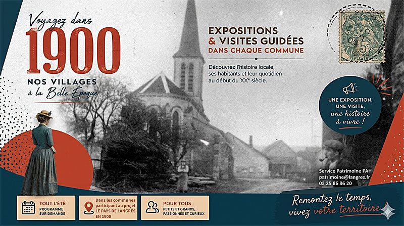 Le Pays de Langres en 1900 : Visites-flash à Courcelles-en-Montagne