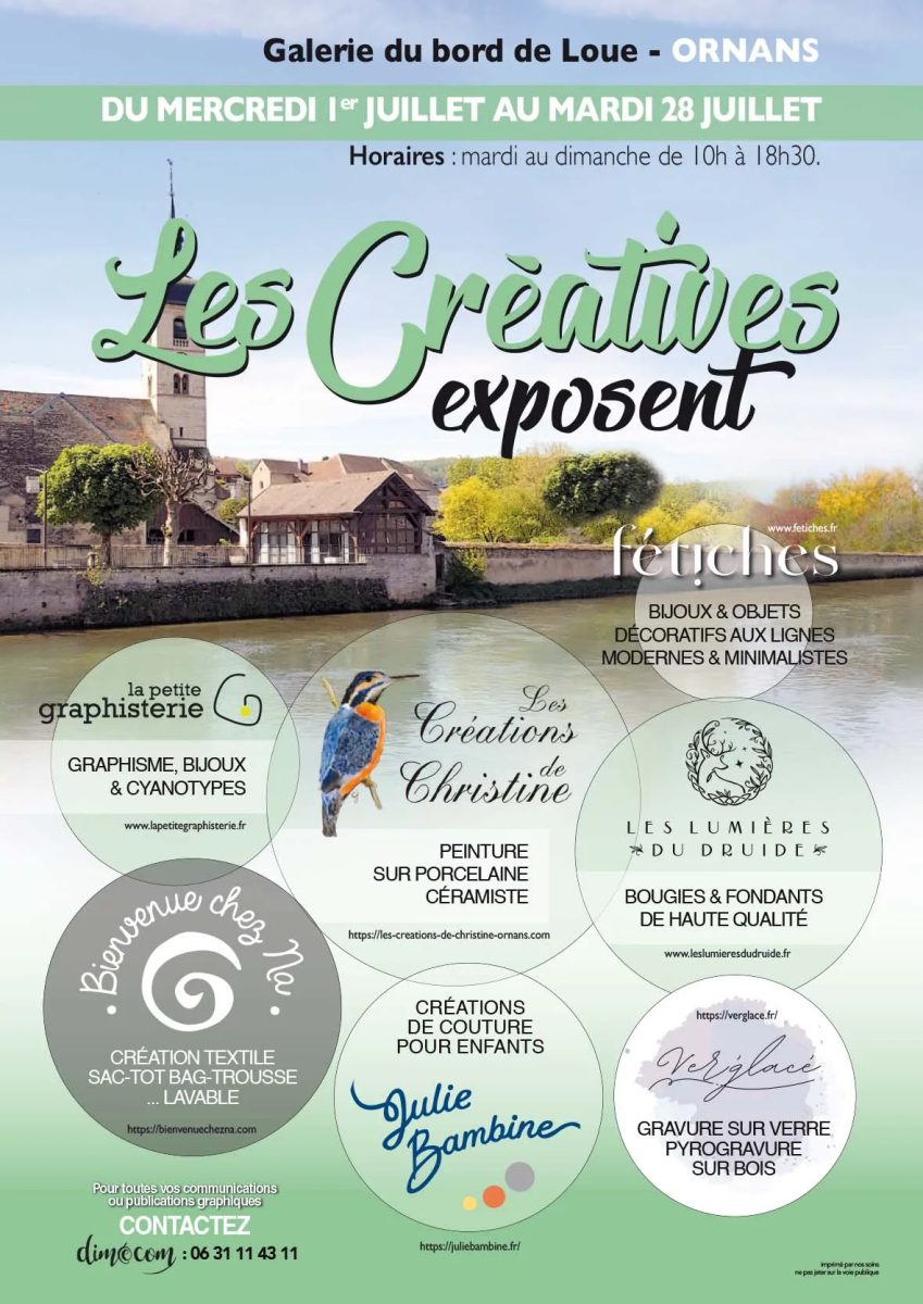 EXPOSITION ARTISANALE LES CREATIVES
