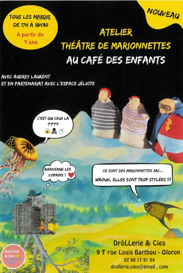 Atelier Théâtre de marionnettes
