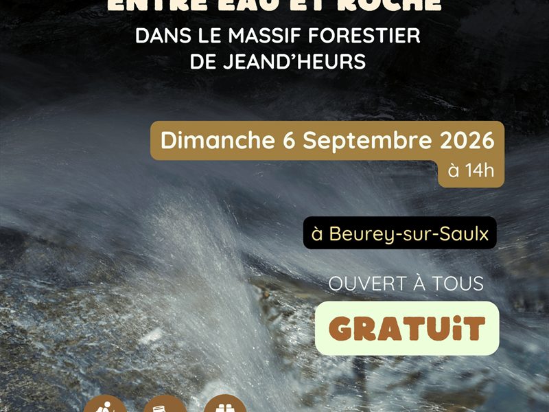 Animation nature : une vie entre eau et roche