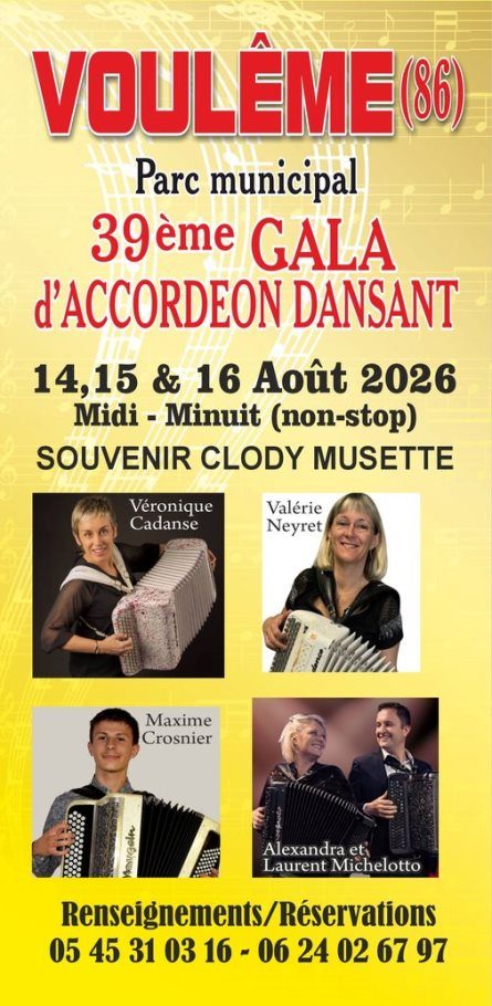 39ème gala d'accordéon dansant