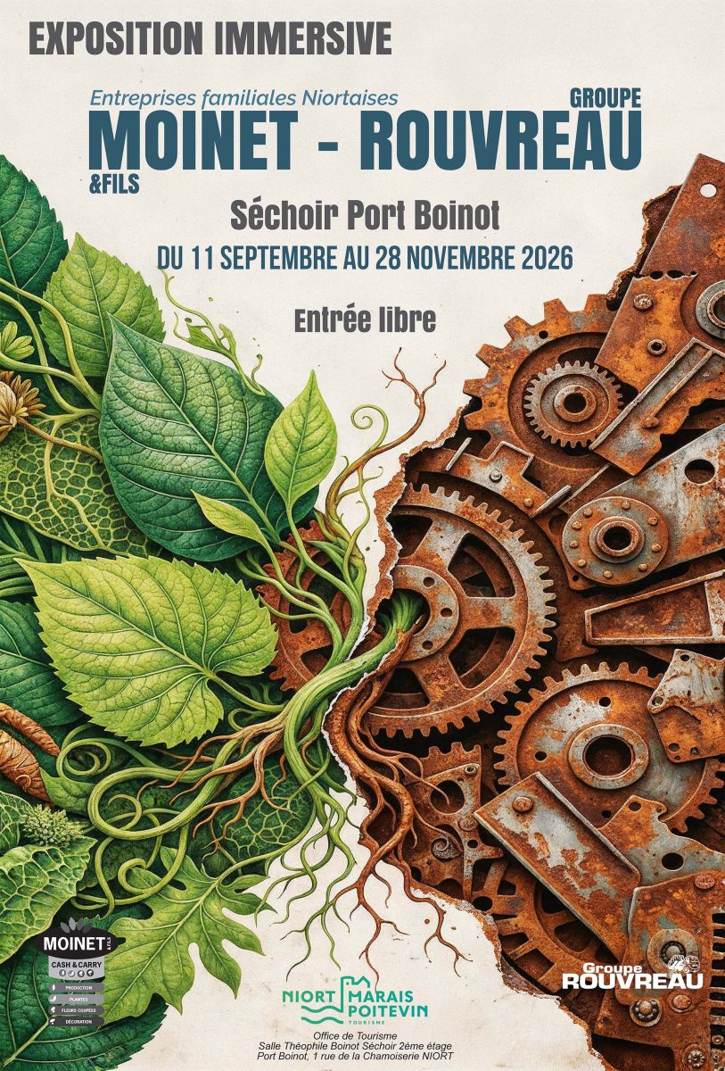 Journées du Patrimoine - Visite guidée avec Cécile Girardin de l'exposition immersive Moinet&fils et Groupe Rouvreau à Niort