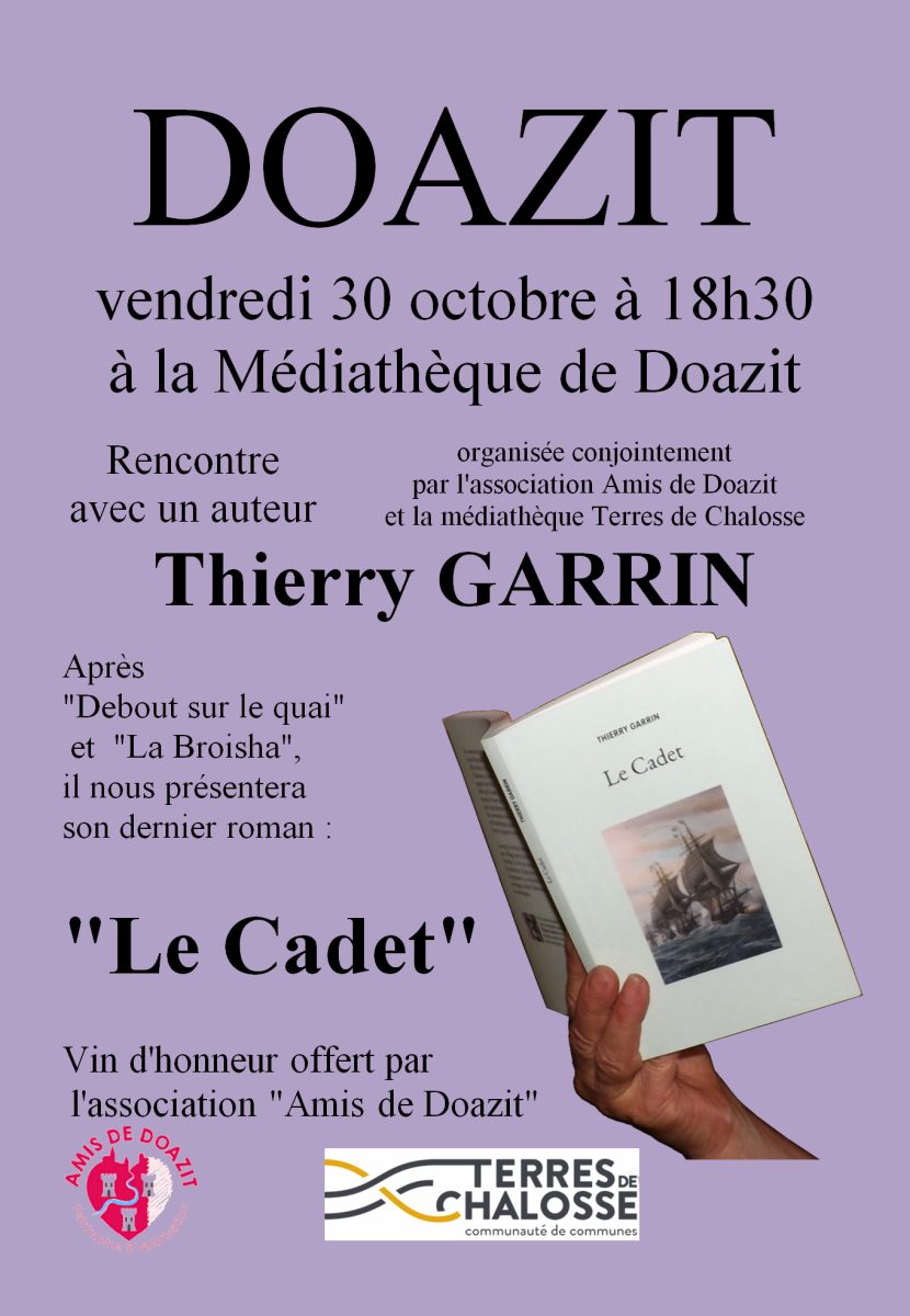 Rencontre avec l'auteur Thierry GARRIN