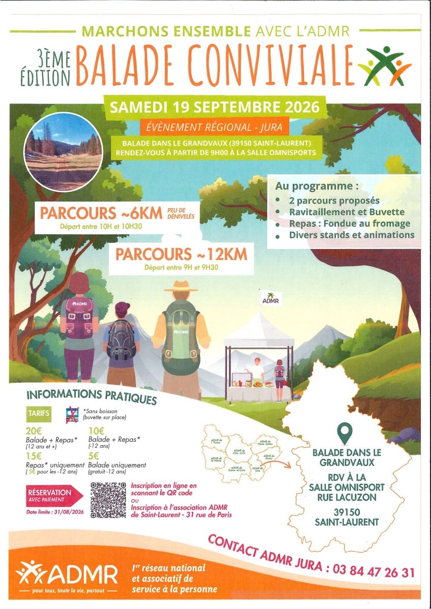 balade conviviale avec l'ADMR