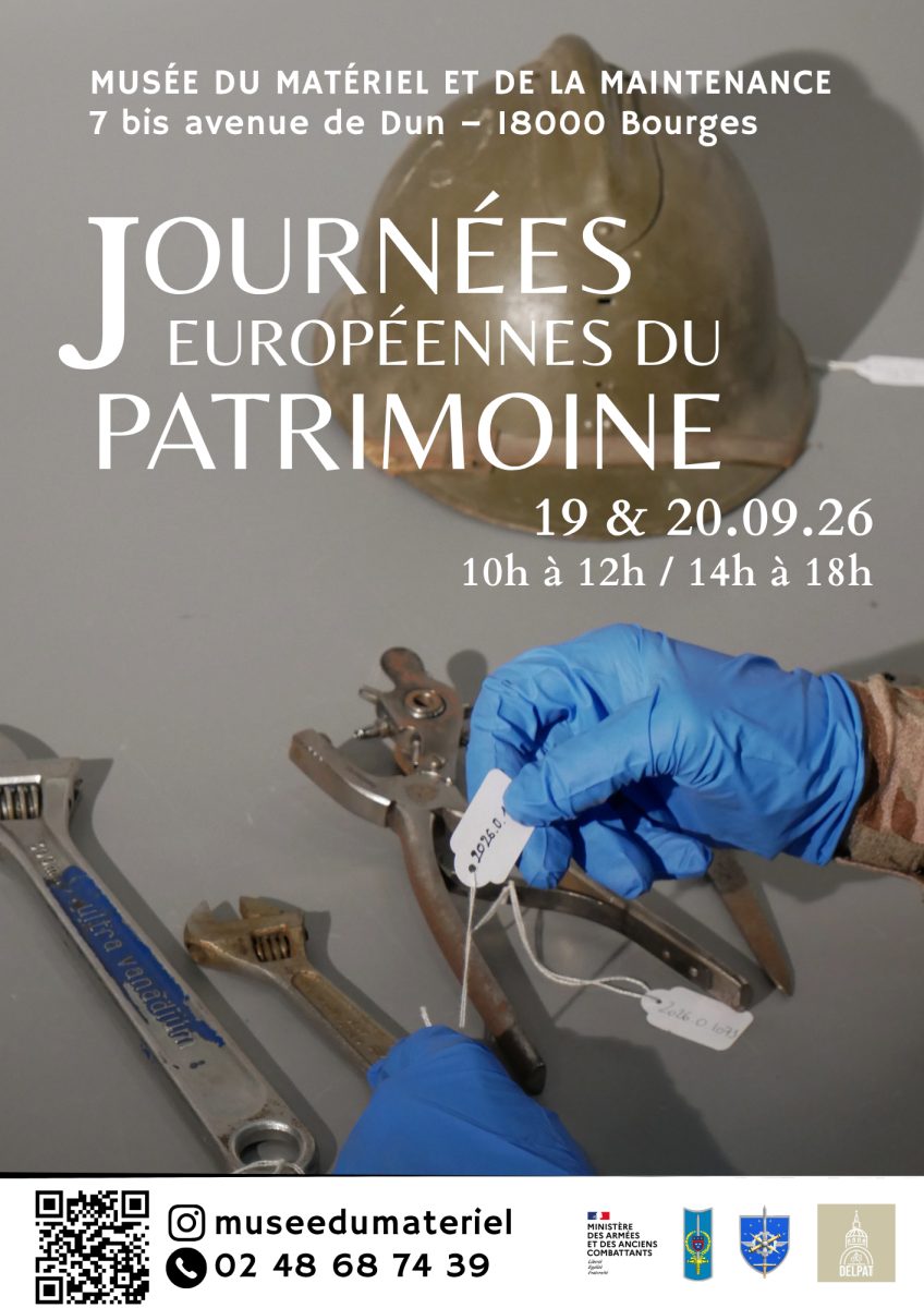 Journées Eurpéennes du Patrimoine : Musée du Matériel et de la Maintenance de l'Armée de Terre