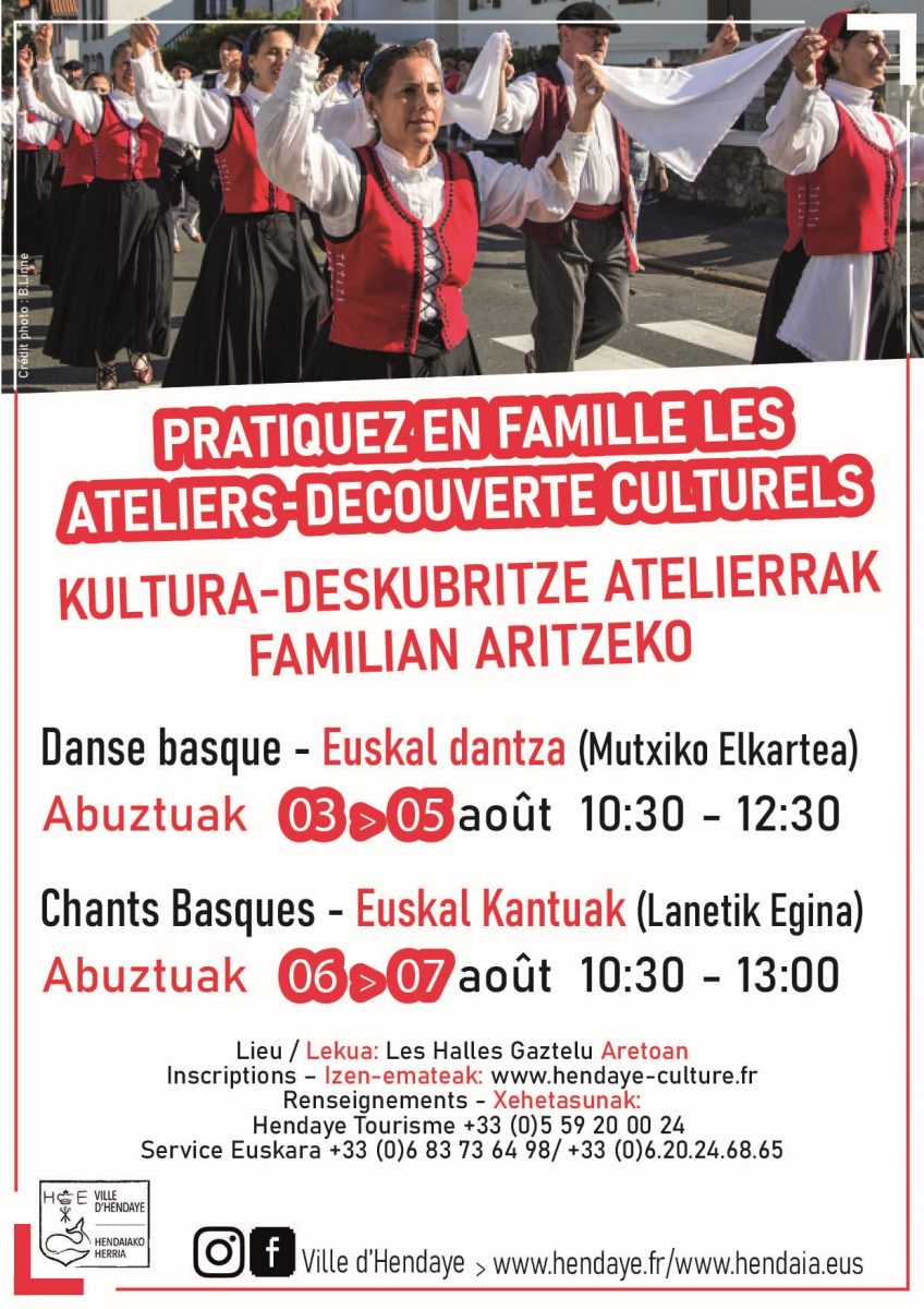 Atelier "danses basques"