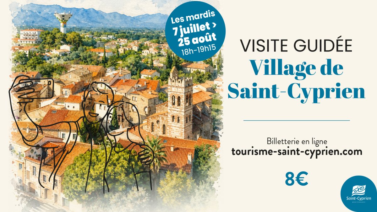 VISITE GUIDÉE DU VILLAGE DE SAINT-CYPRIEN