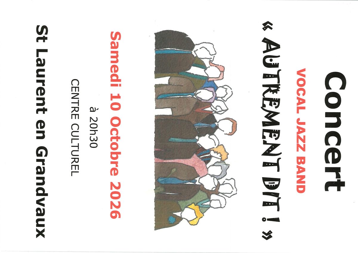 Concert "autrement dit" Vocal Jazz Band