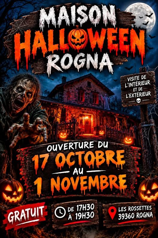 Maison d'Halloween du Jura