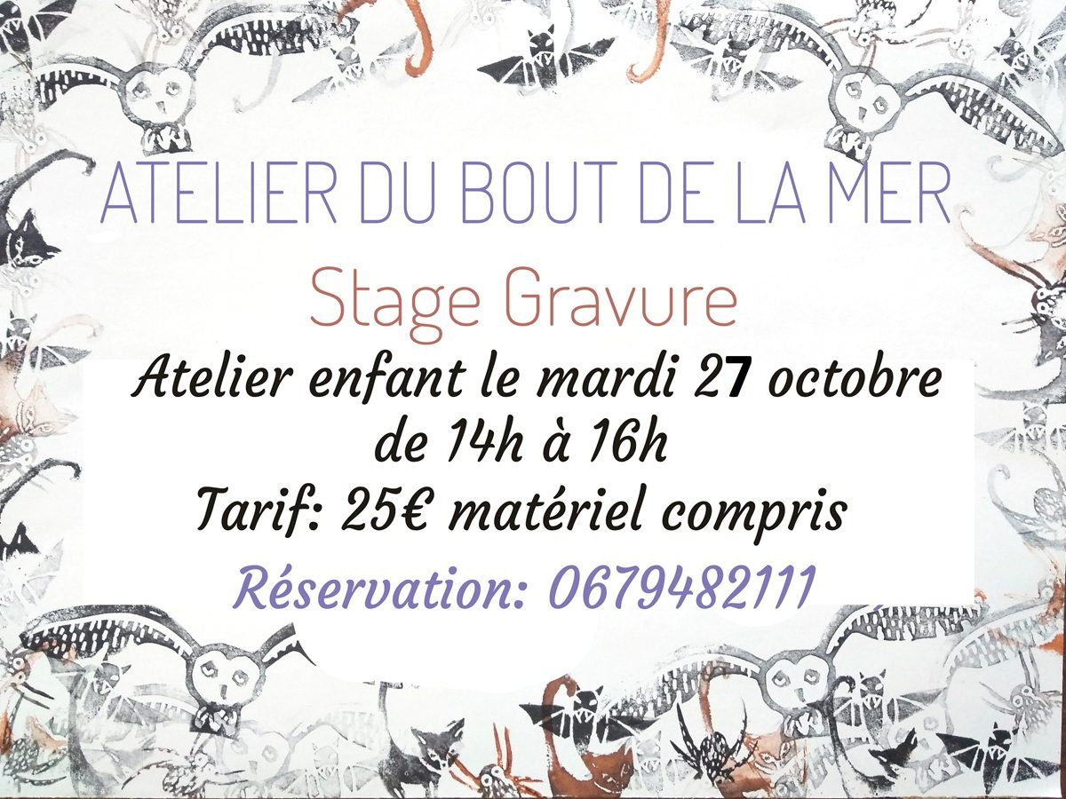 Stage de gravure