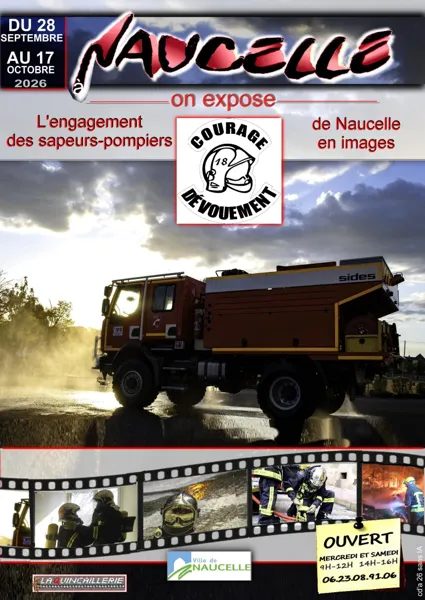 Naucelle on expose : L'engagement des sapeurs-pompiers de Naucelle en images
