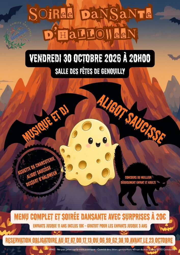 Soirée dansante d'Halloween