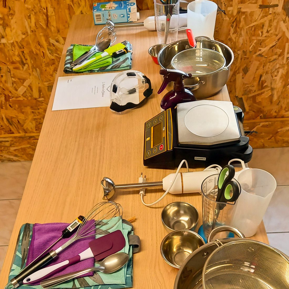 Atelier DIY « Mon 1er savon » ou « Cosmétiques au naturel » (En fonction  des demandes)
