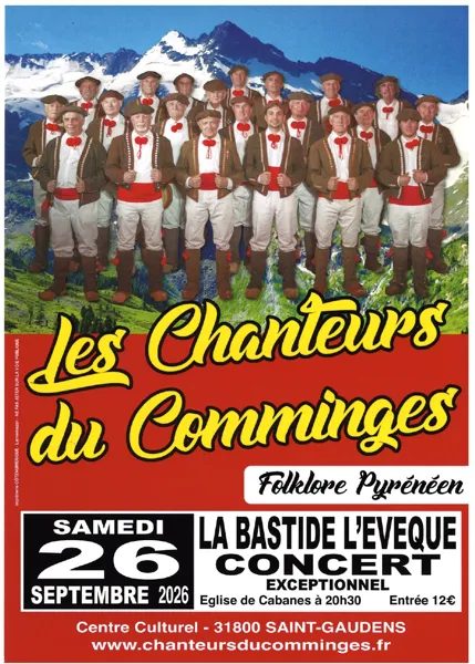"Les chanteurs du Comminges" en concert - La Bastide l'Evêque
