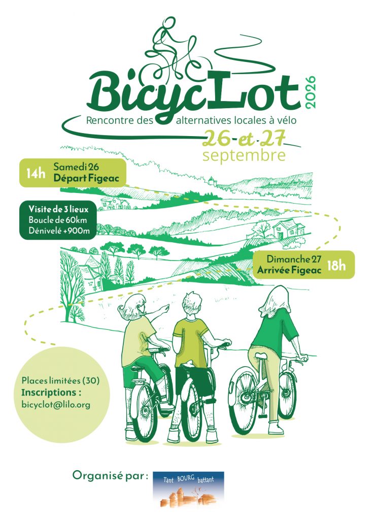 Semaine de la mobilité à Figeac : Randonnée à vélo de BicycLot