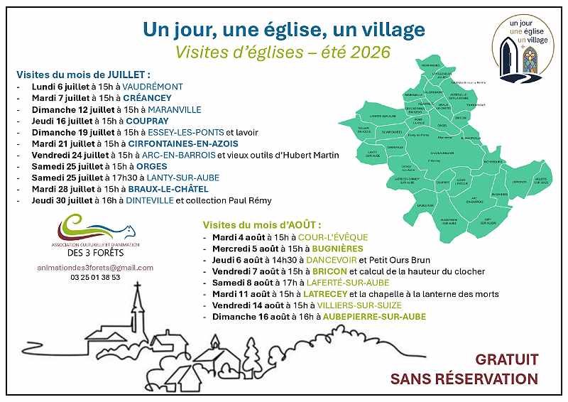 Un jour, une église, un village : visite de l'église de Cour-L'évêque