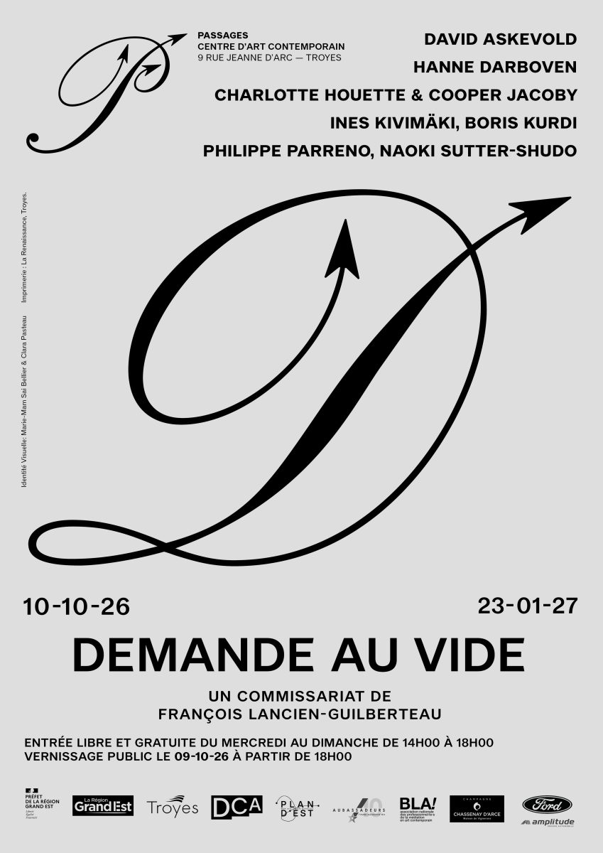 Exposition "Demande au Vide"