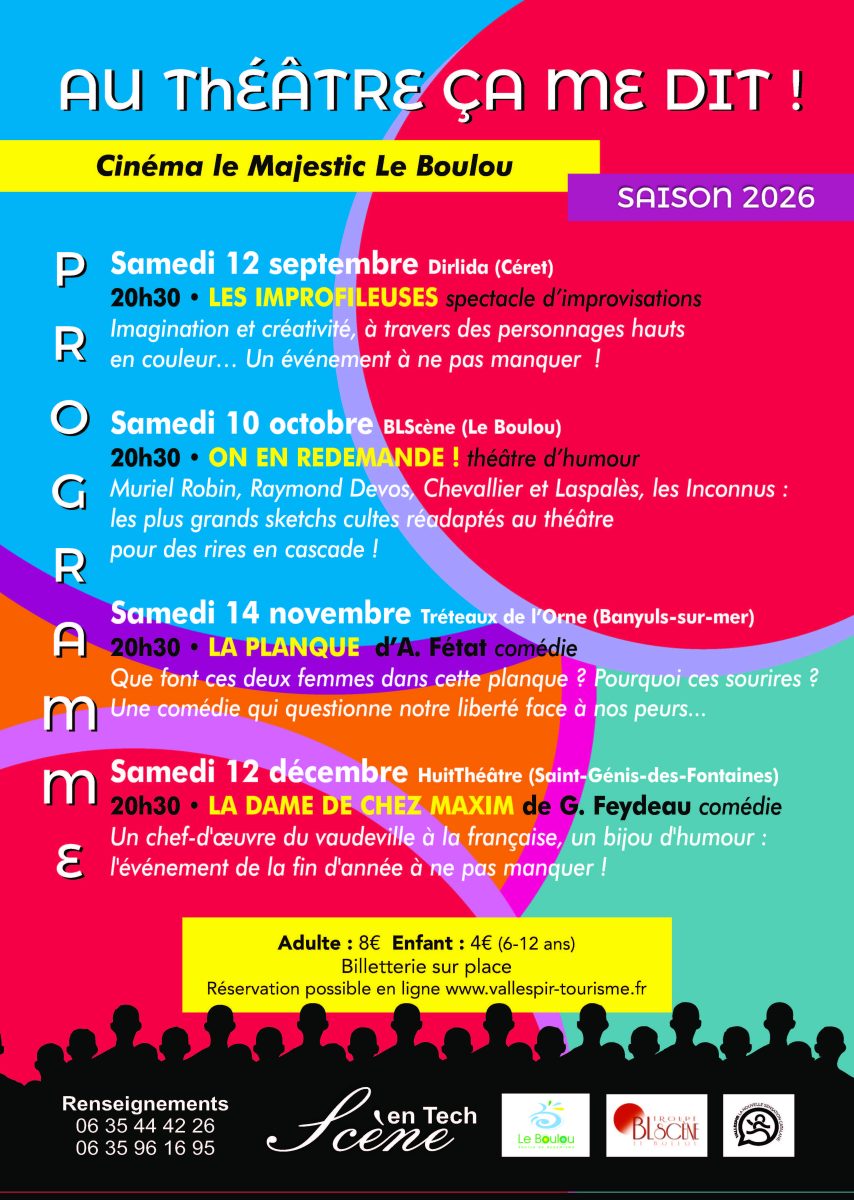 Au théâtre ça me dit... ON EN REDEMANDE ! (BLScène)