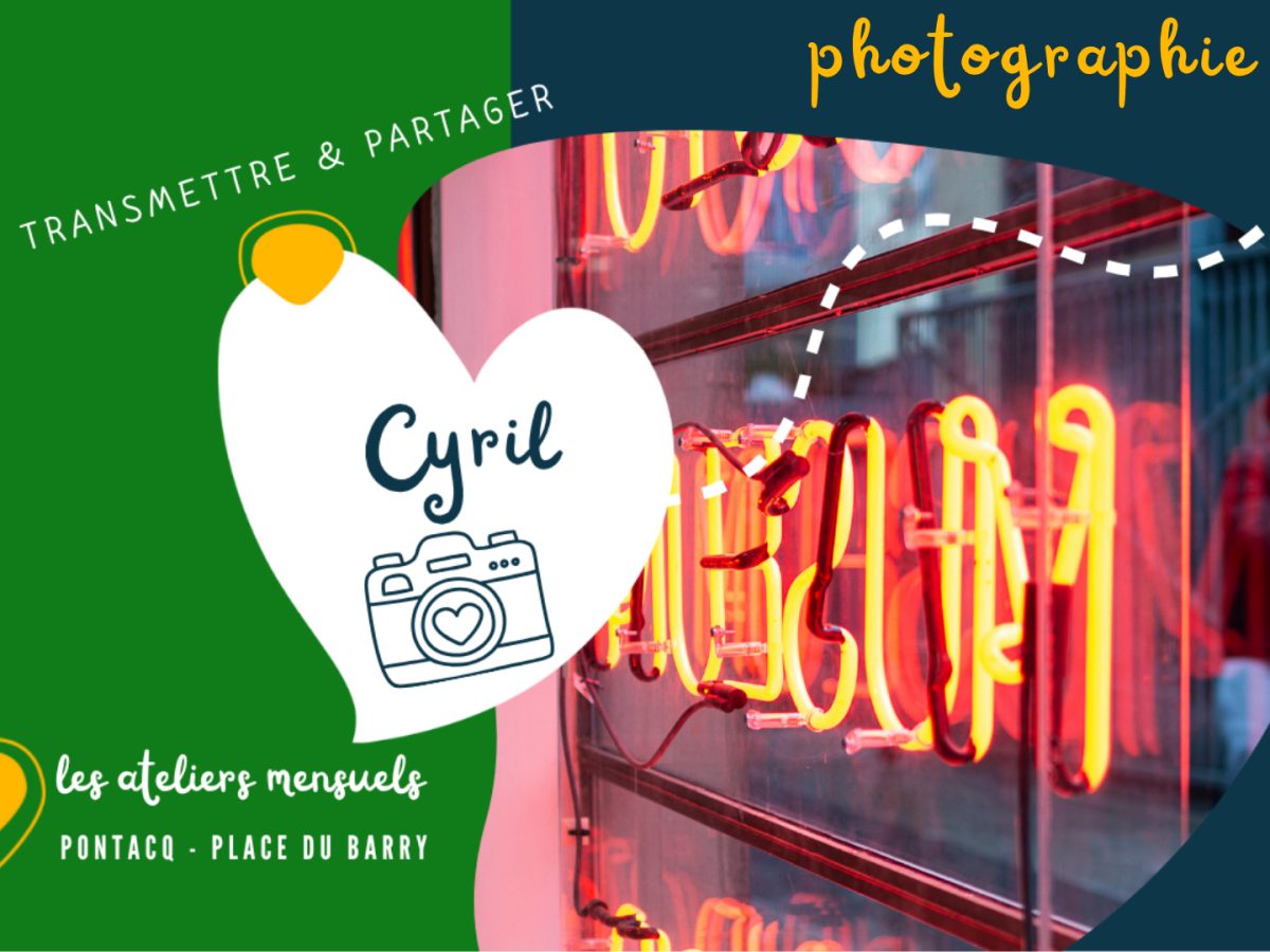 Ce soir à l'atelier... Photo !