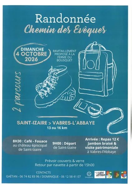 Randonnée " Le Chemin des Evêques"