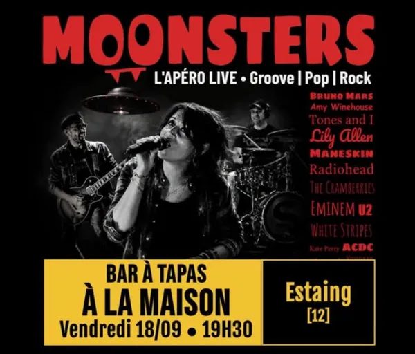 Apéro Concert Moonsters "À la Maison"
