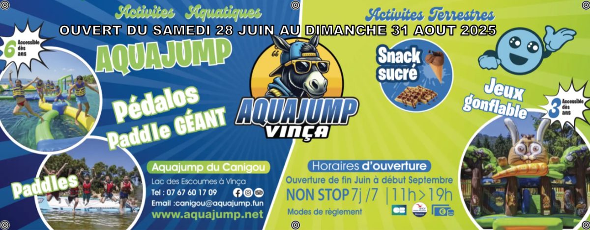 AQUAJUMP DU CANIGOU