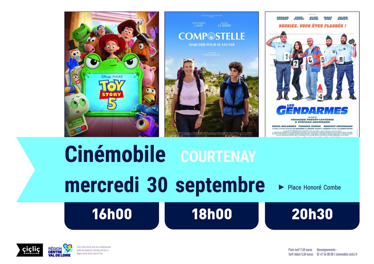 Cinémobile : Toy Story 5, Compostelle & Les gendarmes