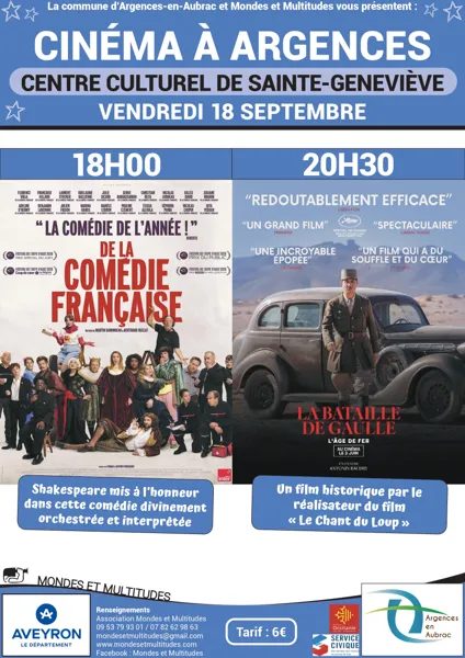 Cinéma : "La comédie de l'année" et "La bataille de Gaulle"