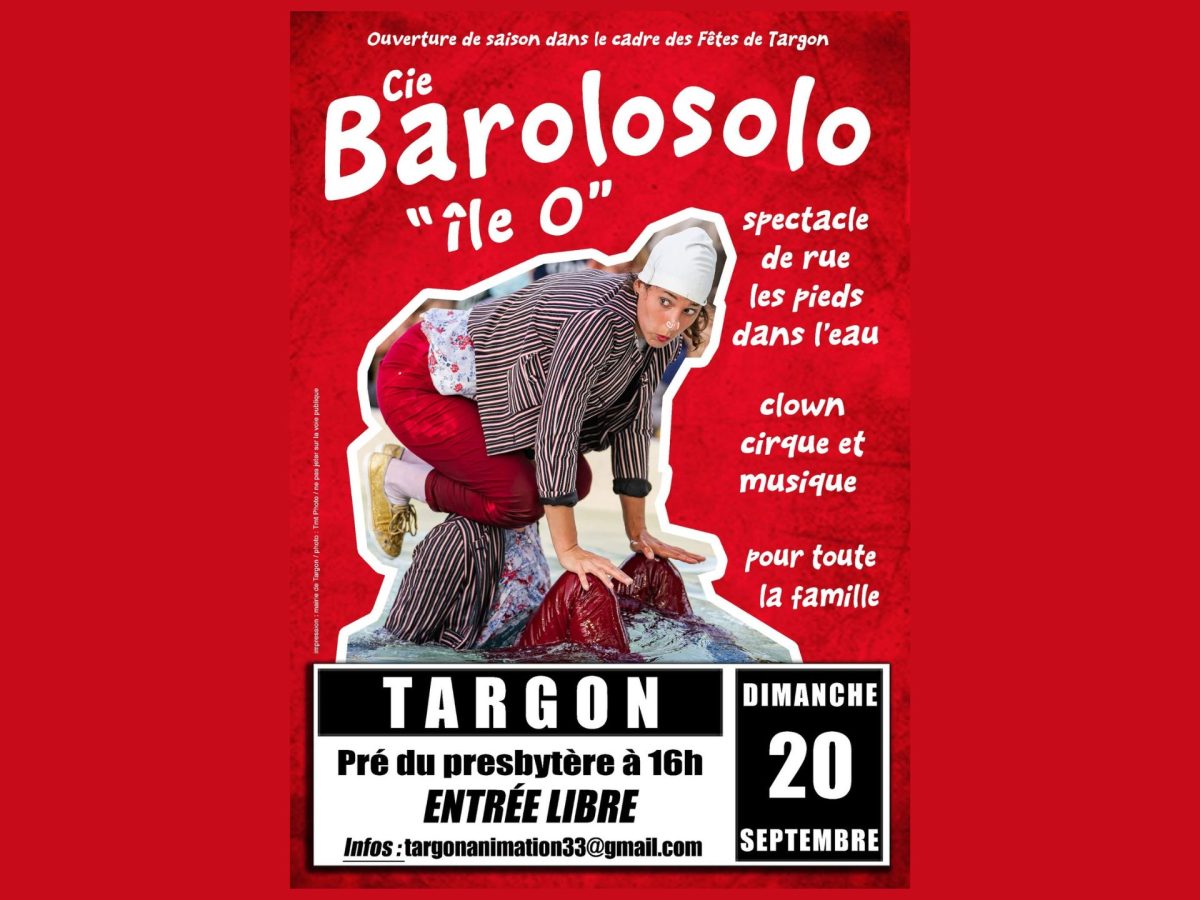 Ouverture de saison culturelle : spectacle "Île O" de la Cie Barolosolo
