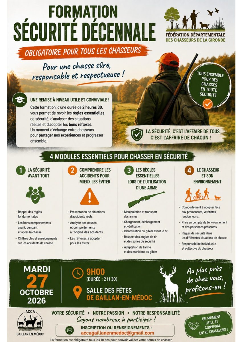 Formation sécurité décennale