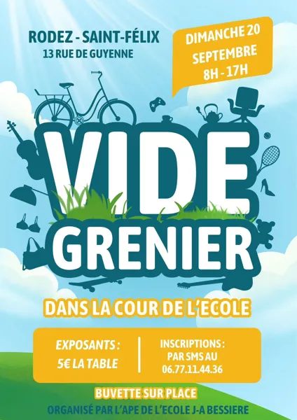 Vide grenier de l'APE de St félix
