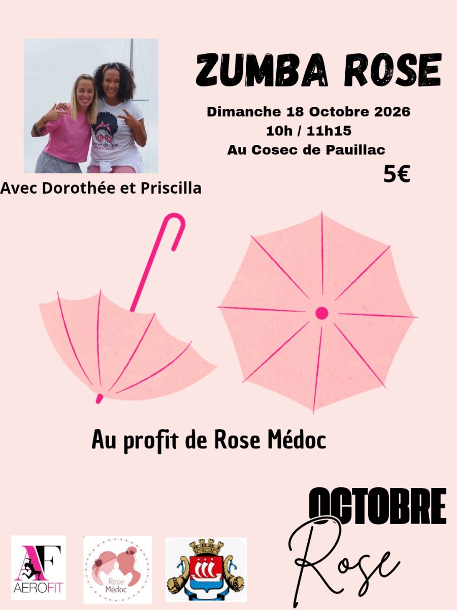 Octobre Rose 2026 :  Zumba Rose