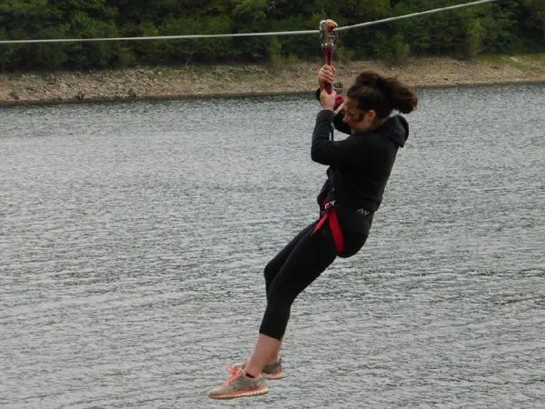 Aloa Nature - Tyrolienne de Laussac