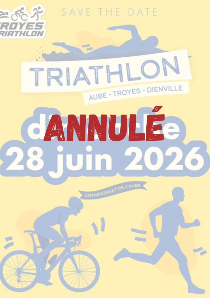ANNULÉ - Triathlon de l'Aube Troyes-Dienville