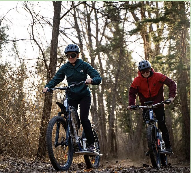 Balade accompagnée en trottinette électrique tout-terrain