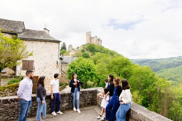 Najac en visite guidée groupe