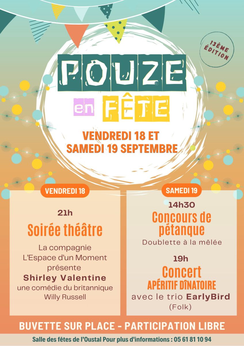 POUZE EN FÊTE
